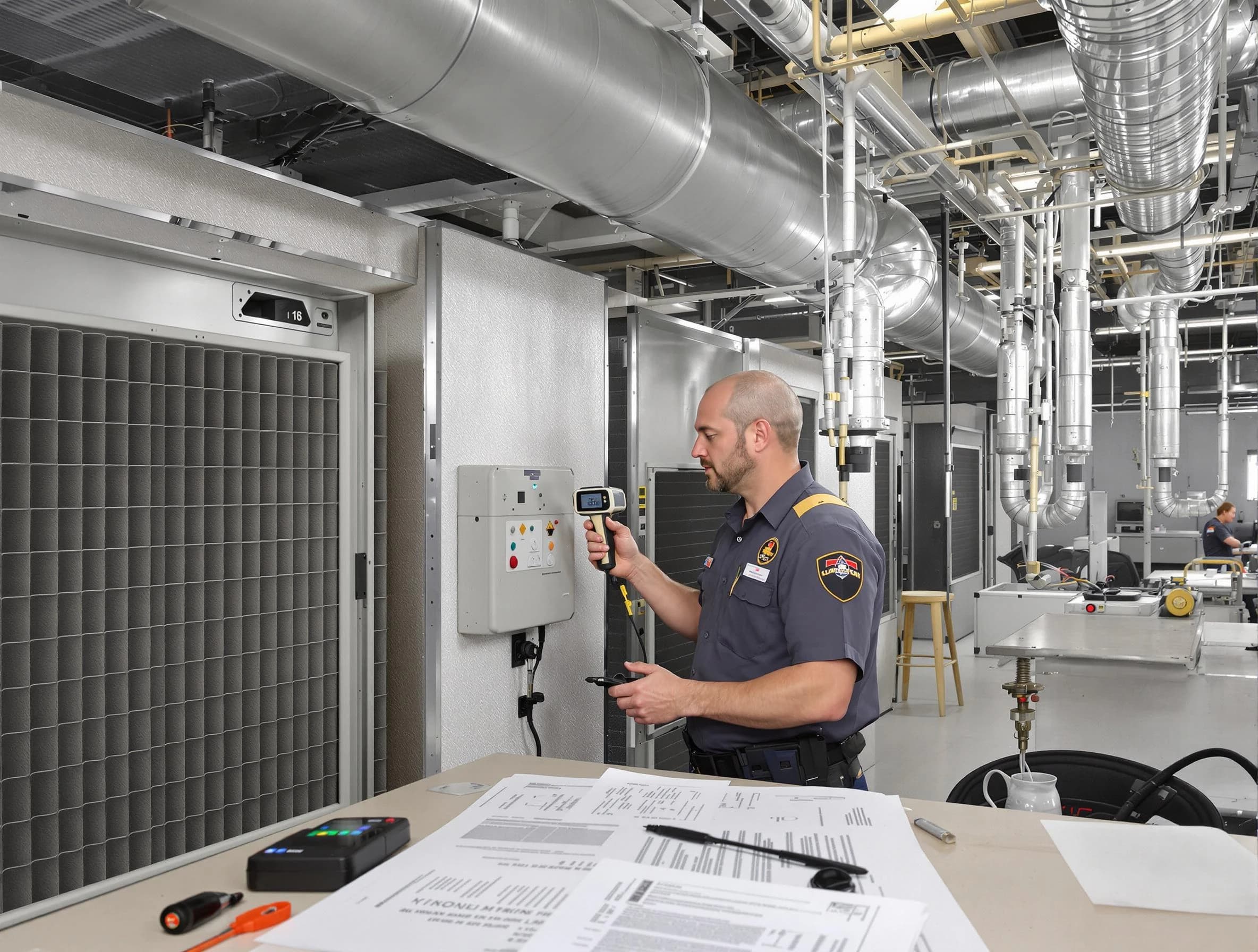 Professional filter system inspection by Lakewood Air Duct Cleaning in Lakewood