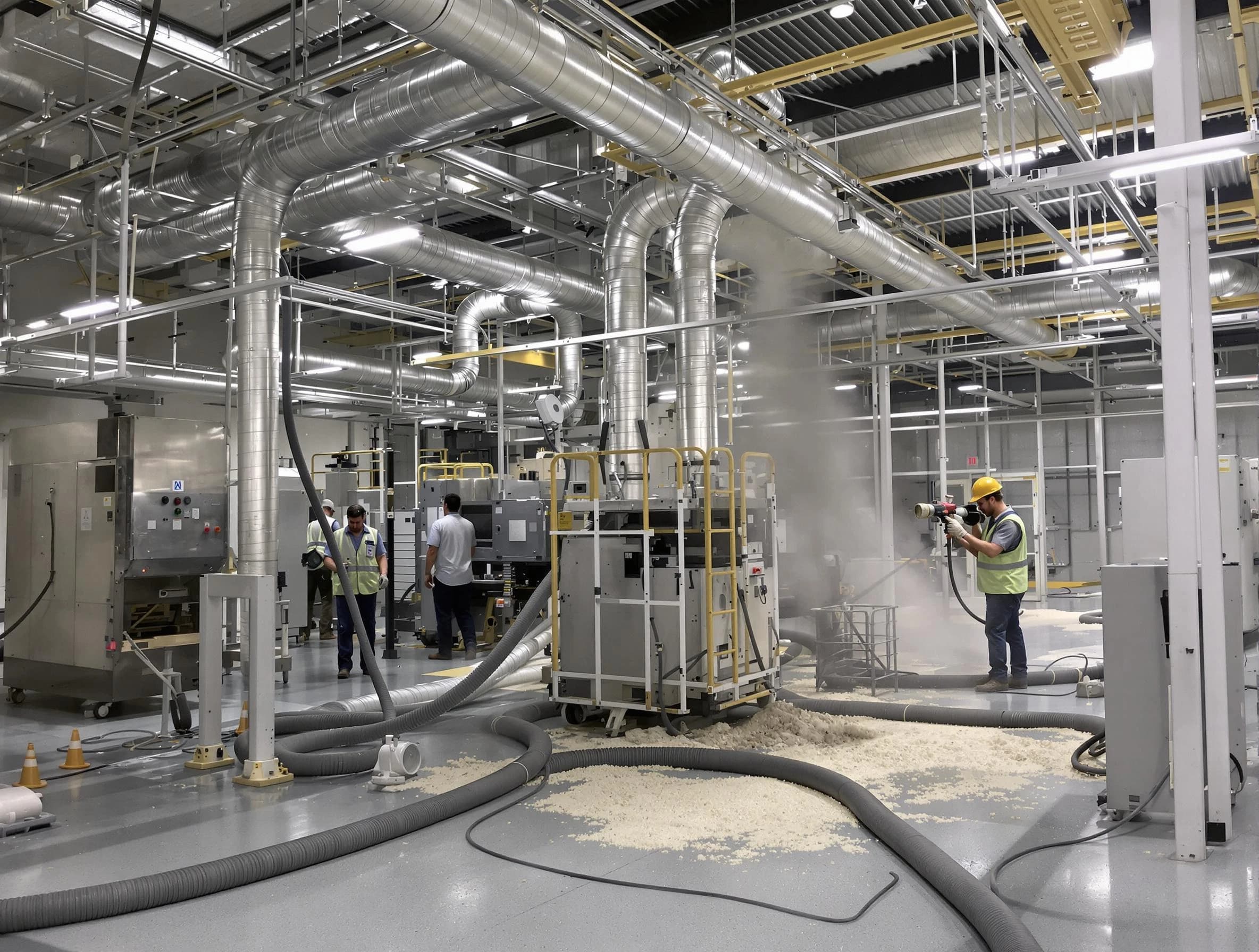 Heavy-duty industrial duct cleaning by Lakewood Air Duct Cleaning in Lakewood