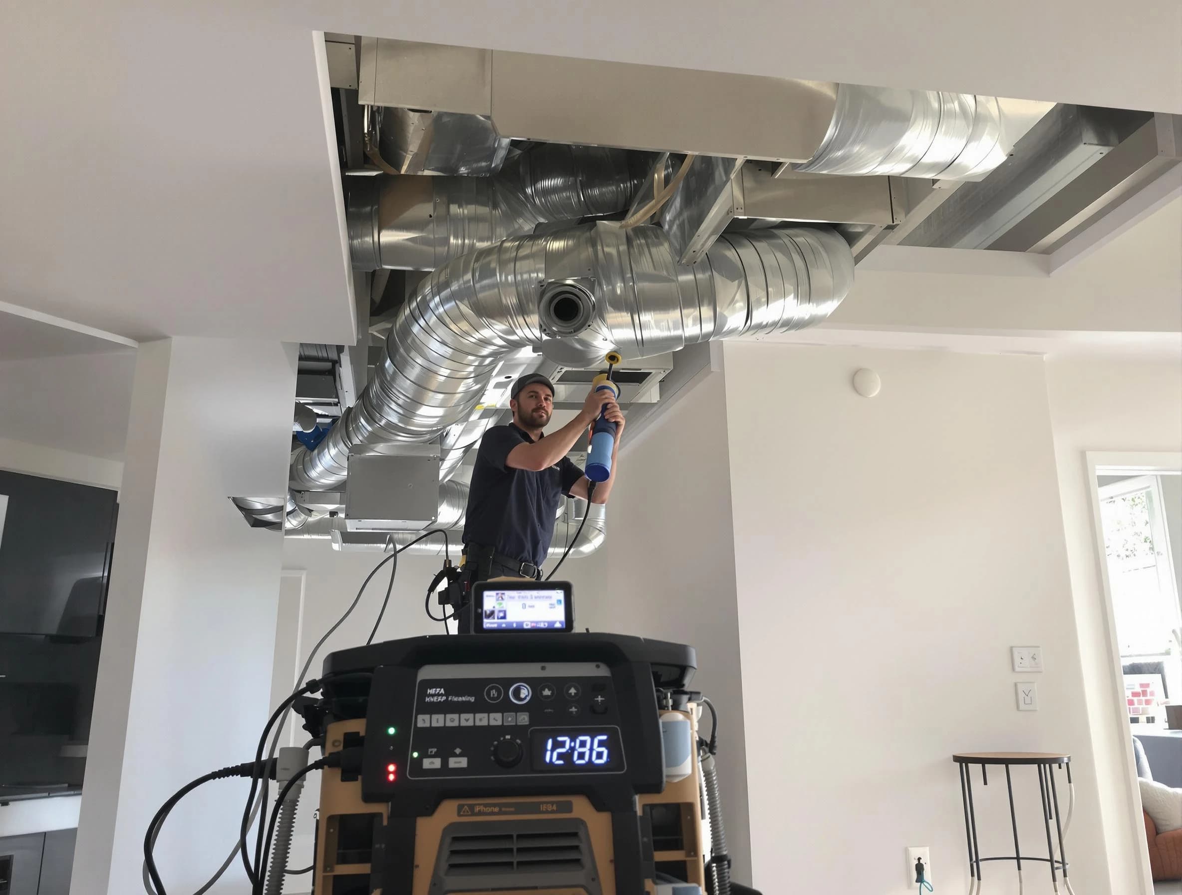 Advanced pure air duct cleaning by Lakewood Air Duct Cleaning in Lakewood
