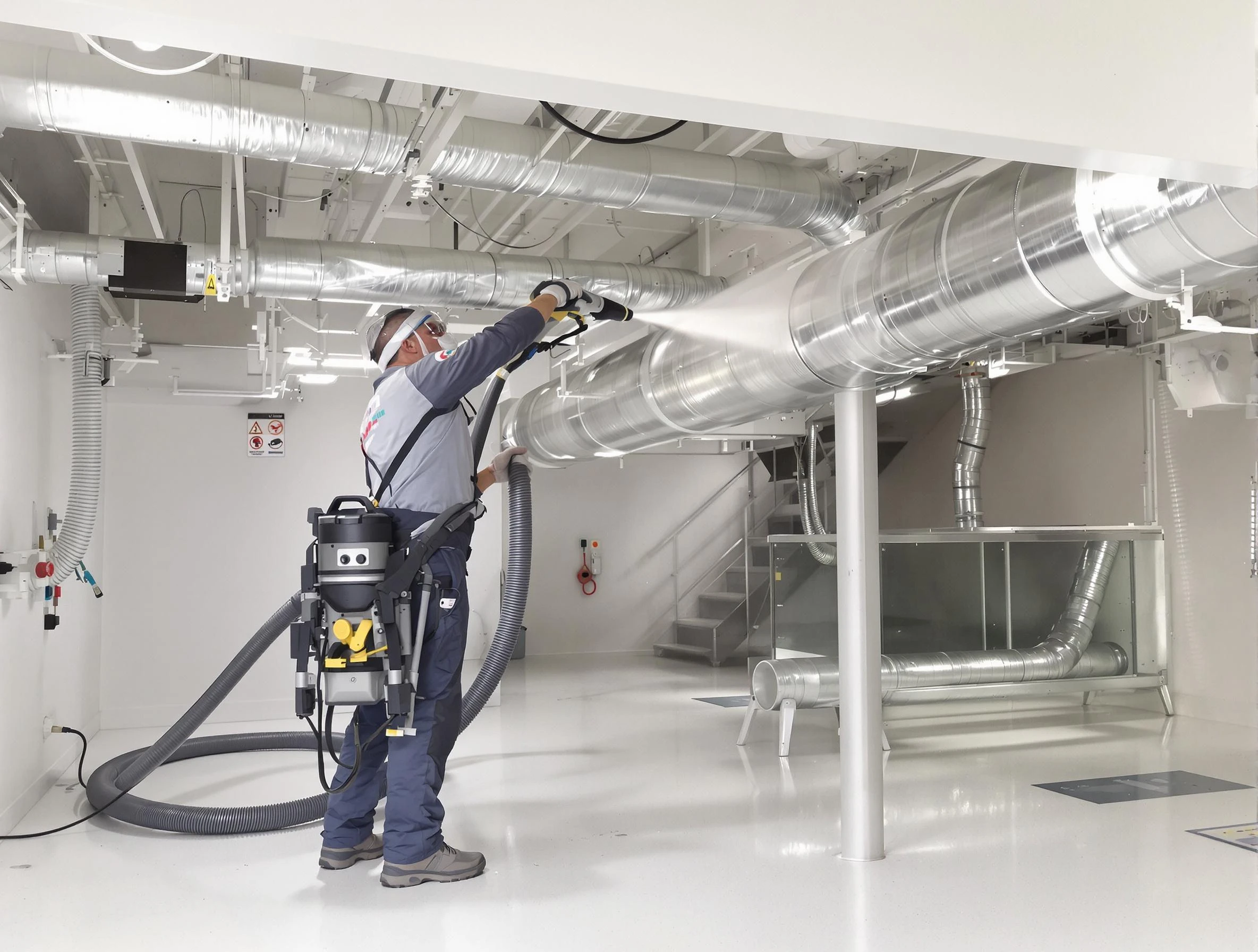 Professional central duct cleaning by Lakewood Air Duct Cleaning in Lakewood